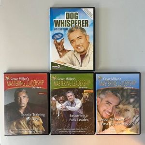 (SOLD) Dog Whisperer DVD Bundle | 4 DVD's
